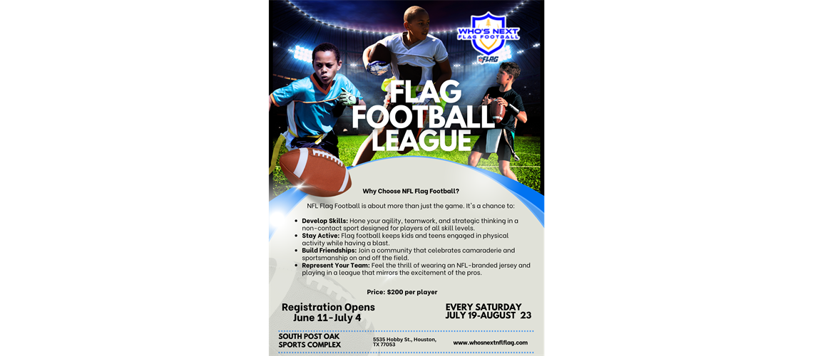Why choose NFL Flag Football?